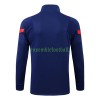 FC Barcelone Ensemble Vestes d'Entraînement 21-22 Bleue Pour Homme